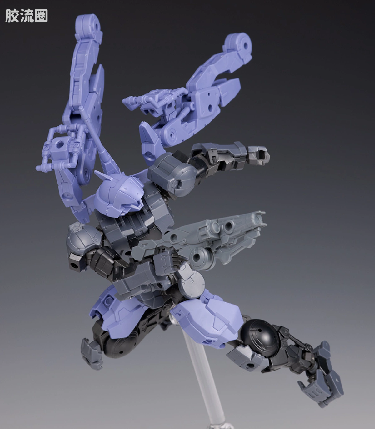 30MM 1/144 Extended Armament Vehicle EV-07 Exa Vehicle(太空载具ver.)[紫色] - 图片